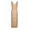 1960s Mollie Parnis Beaded Dress