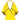 1960s Mollie Parnis Yellow & Black Halterneck Ruffle Dress