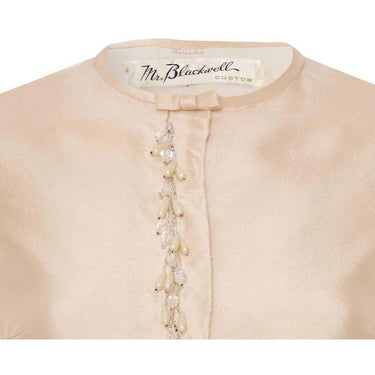 ARCHIVE: 1960’s Mr Blackwell Ivory Silk Jacket