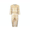 1960s Mr Mort Gold Jacquard Trouser Suit