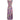 1960s Multicoloured Abstract Print Demi Couture Maxi Dress With Broad Tassel Hem