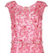 1960s Norman Hartnell Couture Pink Beaded Dress Owned by Dame Barbara Cartland
