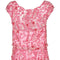 1960s Norman Hartnell Couture Pink Beaded Dress Owned by Dame Barbara Cartland