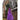 1960s / 1970s Purple Floral Skirt Set UK size 8