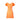 ARCHIVE - 1960s Harco Orange Cotton Dress with Waistband Applique