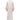 ARCHIVE - 1960s Pale Pink Chiffon Peignoir Gown With Feather Trim