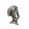 1960s Pewter Har Sultan Blackamoor Brooch With Fantasy Rhinestones