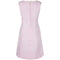 1960s Pink and White Dog Tooth Dress