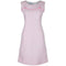 1960s Pink and White Dog Tooth Dress