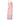 1960s Pink Georgette Sequin Beaded and Lace Dress