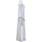 1960s Quad Pastel Mediaeval Style Angel Sleeve Maxi Dress
