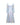 1960s Quad Pastel Mediaeval Style Angel Sleeve Maxi Dress