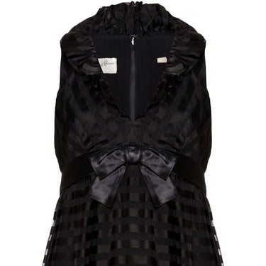 ARCHIVE - 1960s Saks 5th Avenue Black Baby Doll Dress