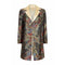 1960s Silk Brocade Jacket With Ivory Silk Collar