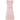 ARCHIVE - 1960’s Victor Costa Pale Pink Satin Dress with Rhinestone Belt
