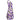 1960s Waffle Cotton Purple Floral Print Dress