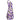 1960s Waffle Cotton Purple Floral Print Dress