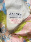 1960s Blane's Floral Print Mini Dress-Dress-CIRCA VINTAGE LONDON
