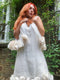 ARCHIVE - 1960s Christian Dior Demi Couture Ivory Organza Dress & Jacket