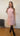 1960s Clevaline Cotton Abstract Pink and White Dress-CIRCA VINTAGE LONDON