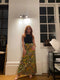 ARCHIVE: 1960s D. Molho Demi Couture Evening Gown With A-Line Sequinned Skirt