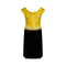 1960s Eliane Montigny French Couture Velvet and Silk Dress