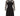 1960s Helena Barbieri Black Silk Chiffon Dress-CIRCA VINTAGE LONDON