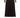 1960s Helena Barbieri Black Silk Chiffon Dress