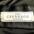 1960s John Cavanagh Black Lace and Velvet Couture Cocktail Dress-CIRCA VINTAGE LONDON