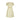 ARCHIVE - 1960s Pale Yellow Shift Dress with Applique Waistband