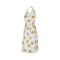 1960s Rhona Roy Waffle Cotton Floral Print Dress with Belt