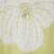 ARCHIVE: 1960s White and Lime Green Linen Dress with Embroidery