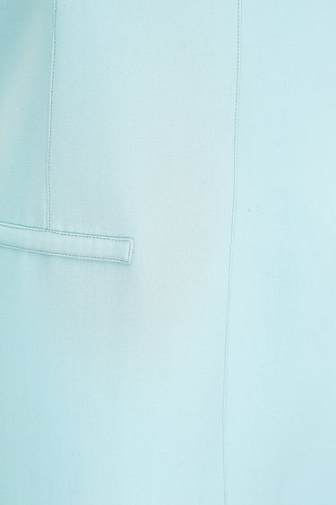 1971 Documented Courreges Turquoise Maxi Dress