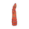 1970s Floral Striped Shirtwaister Maxi Dress