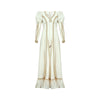 1970s Gunne Sax Medieval Lace-Up Maxi Dress