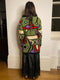 1970s I.Magnin Hand Knitted Wool Sweater With Abstract Design