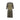 1970s Janice Wainwright Grey and Gold Flapper Style Dress