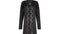 1970s Janice Wainwright Jersey and Burnout Velvet Flapper Dress