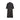 1970s Jean Damien Black Velvet Metallic Design Duster Coat