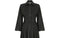 1970s Documented Jean Varon Black Spider Cobweb Dress