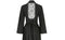 1970s Documented Jean Varon Black Spider Cobweb Dress