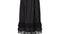1970s Karl Lagerfield for Chloe Black Victoriana Silk Lace Skirt