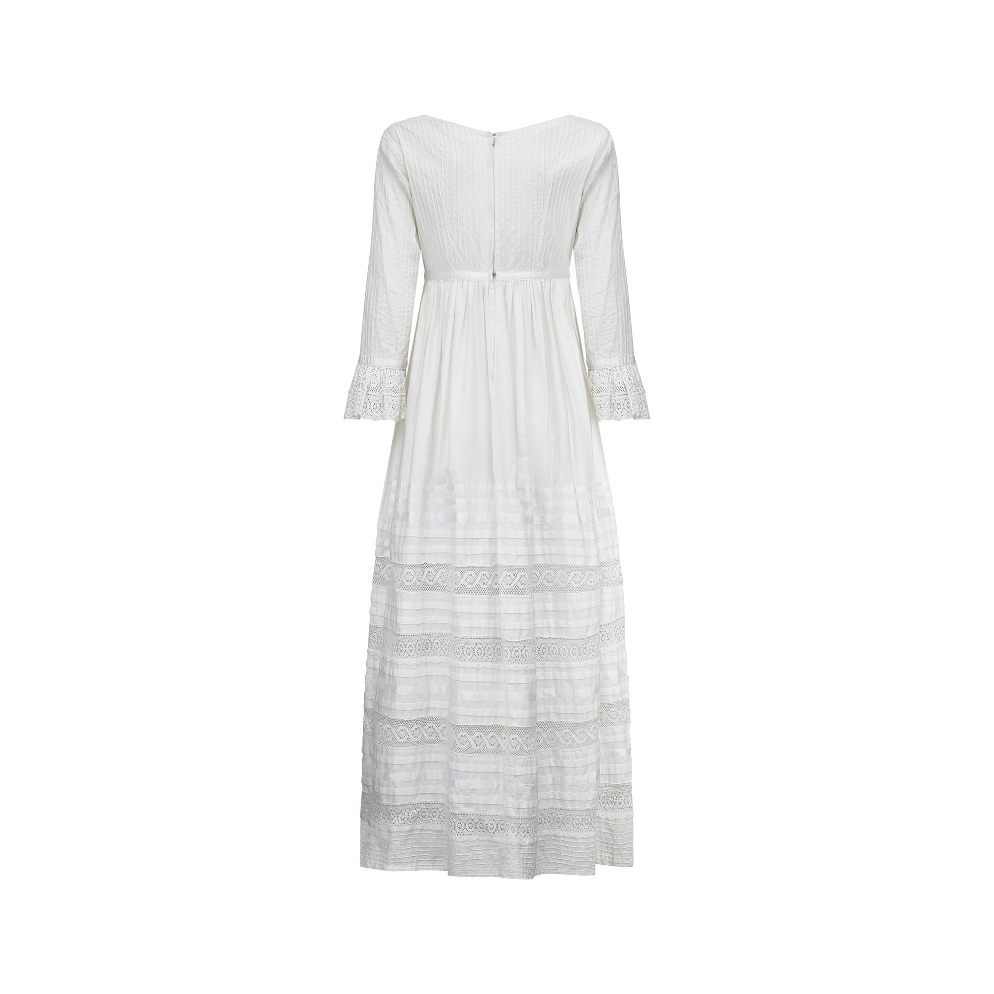 ARCHIVE: 1970s Mexican Cotton Wedding Dress