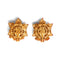 1990s Stanley Hagler Faux Coral Earring and Necklace Set
