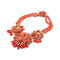 1990s Stanley Hagler Faux Coral Earring and Necklace Set