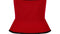 ARCHIVE - 1970s Yves Saint Laurent Red Faille Corset Top