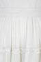 1970s Rodemex Mexican White Cotton Wedding Dress