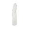 1970s Vera Mont White Georgette Maxi Dress