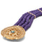 ARCHIVE: 1970s Yves Saint Laurent Purple Belt with Gold Clasp