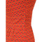 1970s Ann Reeves Boutique Orange Cotton Prairie Maxi Dress